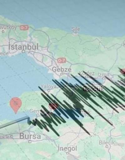 Son dakika Marmara Denizinde korkutan deprem