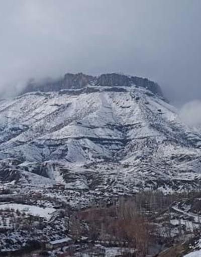 Balkayalar Dağının kar güzelliği