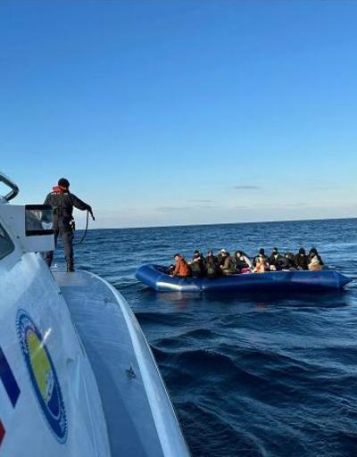 Çanakkale açıklarında 33 kaçak göçmen yakalandı