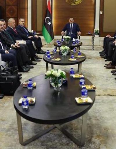 Dışişleri Bakanı Fidan, Libya Başbakanı Dibeybe ile görüştü