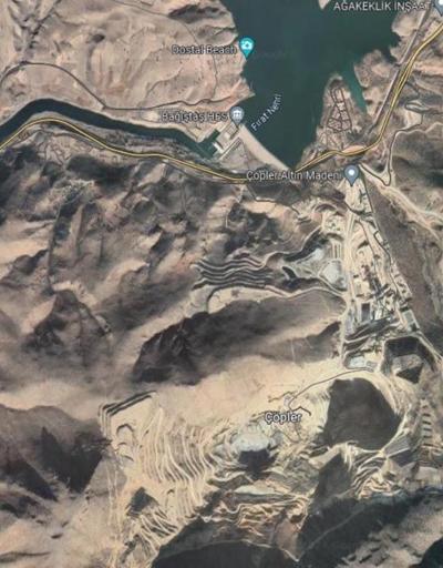 Erzincanda 9 işçi kayıp: Dağ nehir gibi aktı