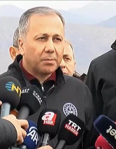 Erzincanda madendeki toprak kayması Bakan Yerlikaya ve Bayraktardan açıklama