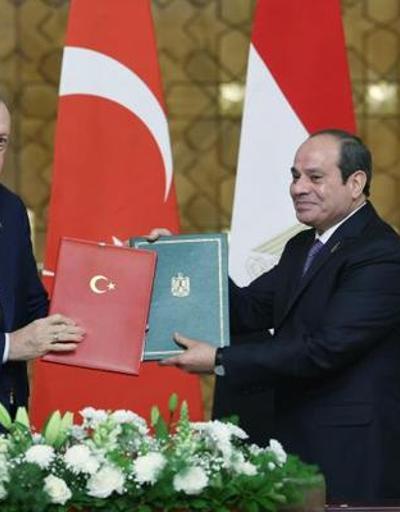 Türkiye ve Mısır arasında ortak bildiri imzalandı: Birçok alanda iş birliği yapılacak
