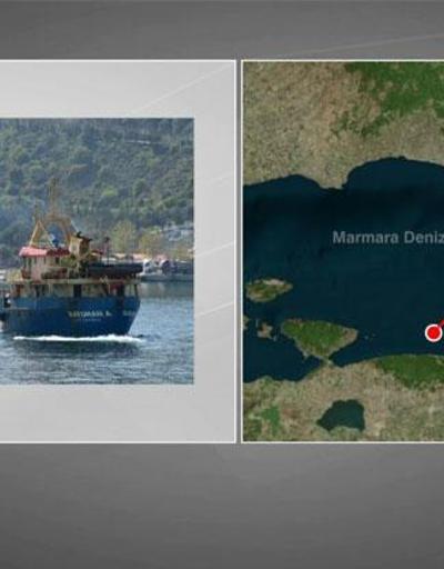 Son dakika... Marmara Denizinde gemi battı