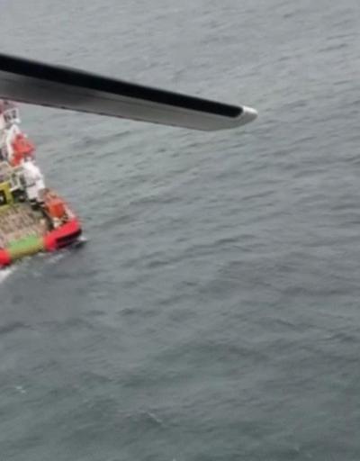 Marmara’da batan geminin 6 kişilik kayıp mürettebatını arama çalışmaları devam ediyor