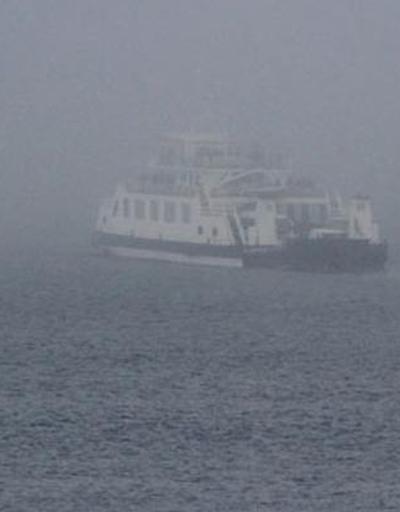 Çanakkalede deniz ulaşıma sis engeli Boğaz transit gemi geçişlerine kapatıldı