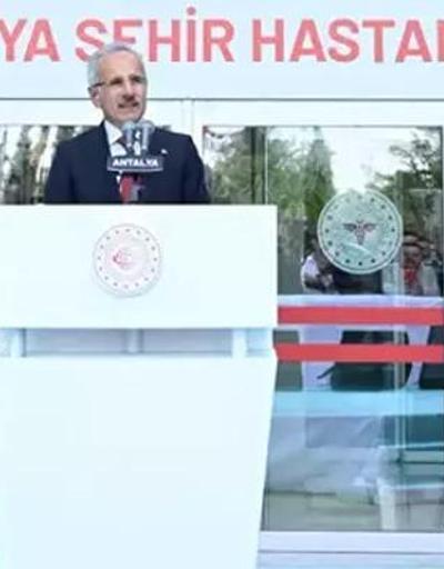 Bakan Uraloğlu: Antalya - Alanya arası 45 dakika olacak