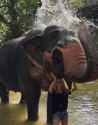 İvana Sert, Sri Lanka tatilinden kareleri paylaştı