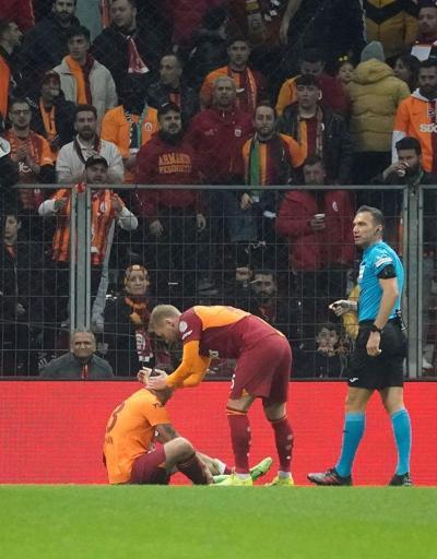 Galatasarayda Kaan Ayhan sakatlandı