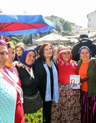 Başkan Çerçioğlu, Karacasu Pazar Yerini ziyaret etti