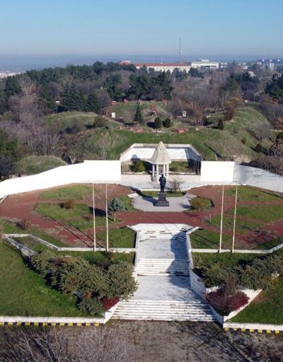 Edirnede Balkan savaşları simgesi Şükrü Paşa Anıtı, restorasyona alındı