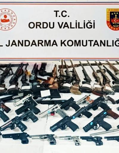 Ordu’da silah kaçakçılığı operasyonu: 66 gözaltı