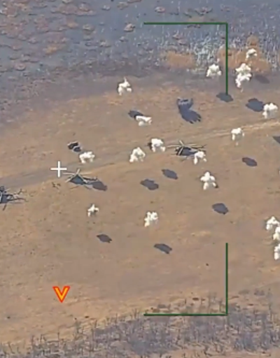 Rusya, Ukrayna helikopterlerinin vurulma anını gösteren videoyu paylaştı