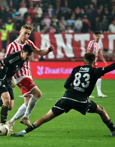 Beşiktaş, Antalyaspora eksik yakalandı