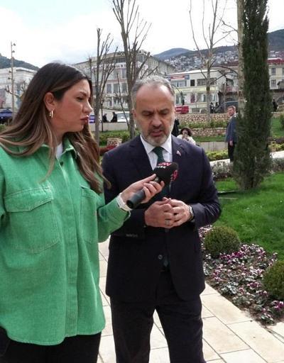 Bursada seçim atmosferi nasıl Bursa Belediye Başkanı Alinur Aktaş CNN TÜRKte