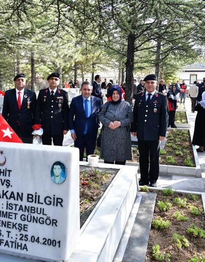 Kırşehirde Çanakkale Zaferinin 109’uncu yıl dönümünde şehitlik ziyareti