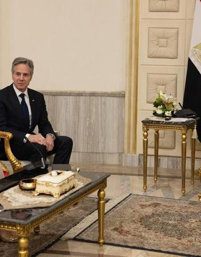 ABD Dışişleri Bakanı Blinken, Mısır Cumhurbaşkanı Sisi ile görüştü