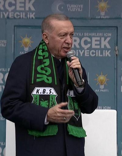 Erdoğandan CHPye: Kaynağı  belirsiz paralar dışında icraatleri yok