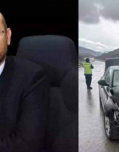 Niksar Belediye Başkanı Özdilek Özcan trafik kazası yaptı
