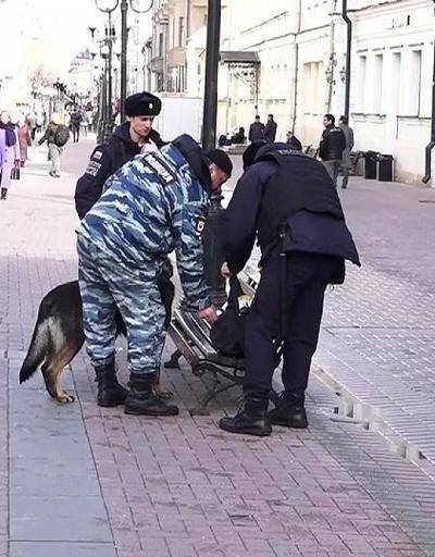 Moskovada şüpheli çanta paniği
