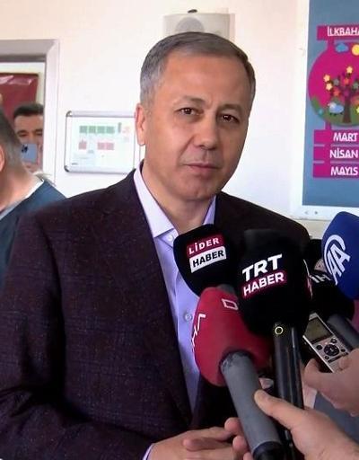İçişleri Bakanı Ali Yerlikaya Ankarada oyunu kullandı