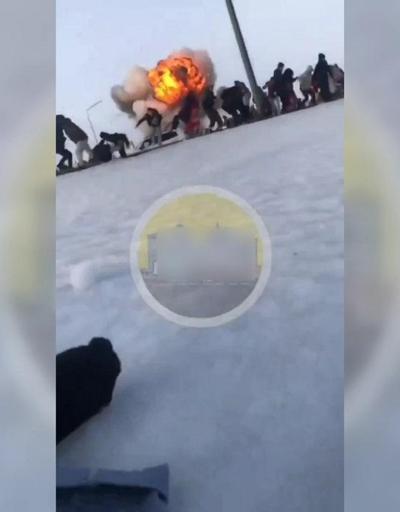 Rusyanın dron tesisine saldırı