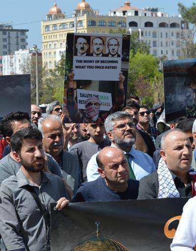 Mardin ve Diyarbakır’da İsrail protestosu
