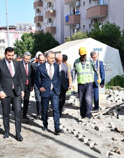 Osmaniye’de altyapı çalışmaları tamamlanan yerlere asfalt ve parke yol