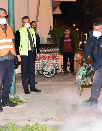 Başkan Çenet, sivrisinek ve haşereyle mücadele çalışmasına katıldı
