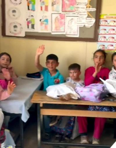 Diyarbakırdaki köy okullarına yardım: Yüzlerce çocuğun mutluluğuna ortak olundu
