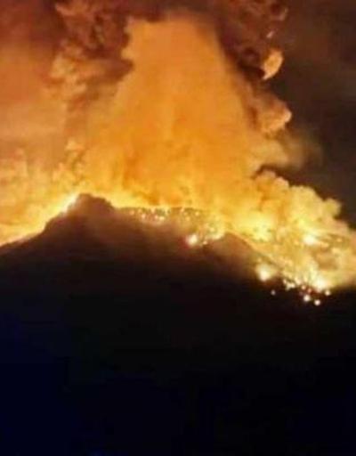 Endonezyada yanardağ patlaması: 838 kişi tahliye edildi