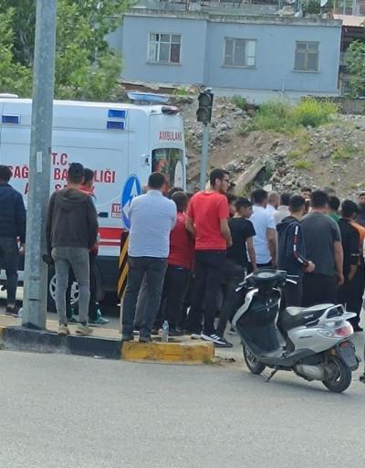 Gaziantepte, kamyon ile motosiklet çarpıştı: 2 yaralı