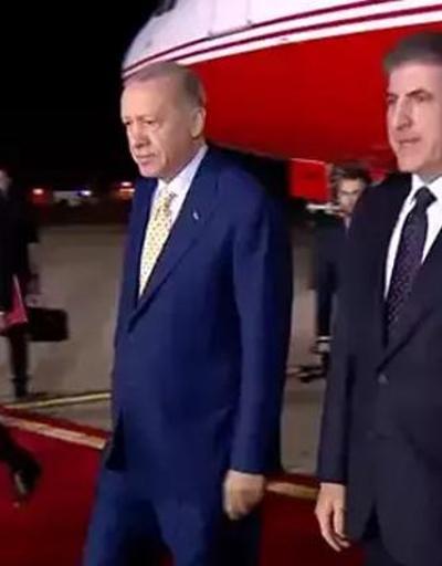Cumhurbaşkanı Erdoğan Erbilde