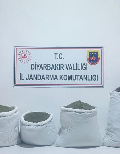 Diyarbakır’da 68 kilo esrar ele geçirildi