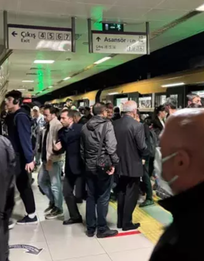 İstanbulda metro hattında eğitim seferi sırasında kaza Açıklama geldi