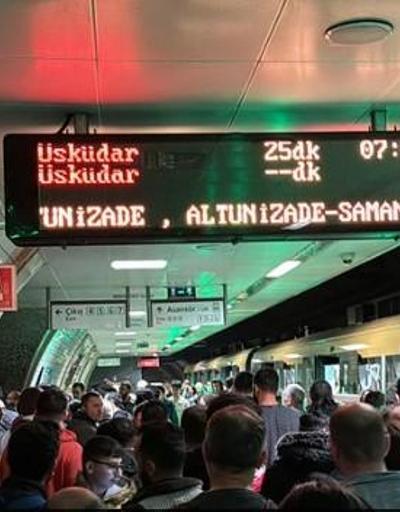 Üsküdar - Samandıra Metro Hattı arızası düzeldi mi, kullanılıyor mu
