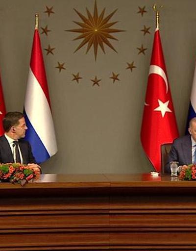 Son dakika Cumhurbaşkanı Erdoğan, Hollanda Başbakanı Rutte ile ortak basın toplantısı düzenliyor