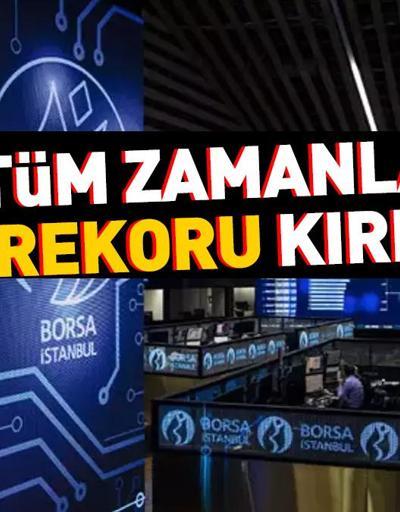 SON DAKİKA Borsa İstanbulda 10.000 rekoru