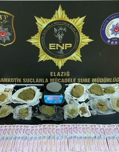 Elazığ’da uyuşturucu operasyonunda 1 tutuklama
