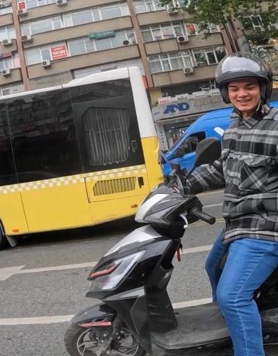 İstanbul’da trafikte kahkahaya boğan kaza: Annesi çıktı