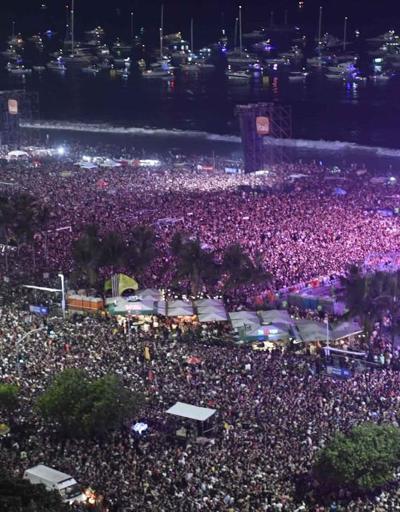 Brezilyada Madonna rüzgarı: Konser alanı 1.6 milyon kişi ile doldu taştı