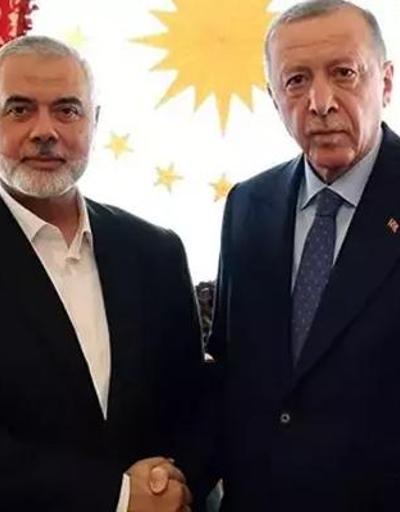 Cumhurbaşkanı Erdoğan ile Hamas lideri Heniyye görüştü