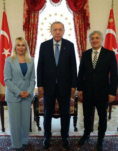 Özkan çifti, Cumhurbaşkanı Erdoğanla görüştü