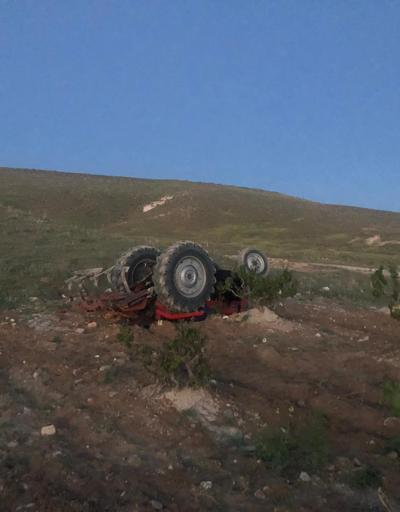 Nevşehirde traktör devrildi: 1 ölü