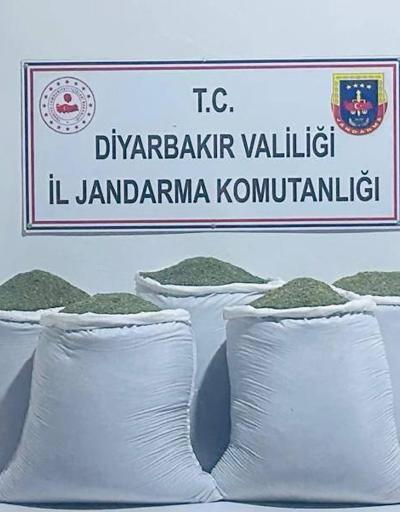 Diyarbakırda 230 kilo esrar ele geçirildi