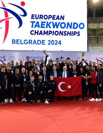 Taekwondoda ikinci kez şampiyon Türkiye