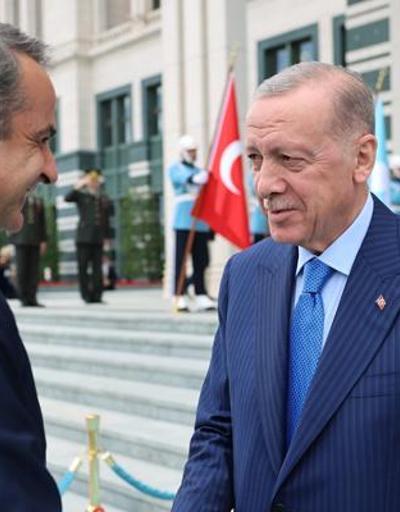 Erdoğandan Miçotakisin ziyaretine ilişkin paylaşım