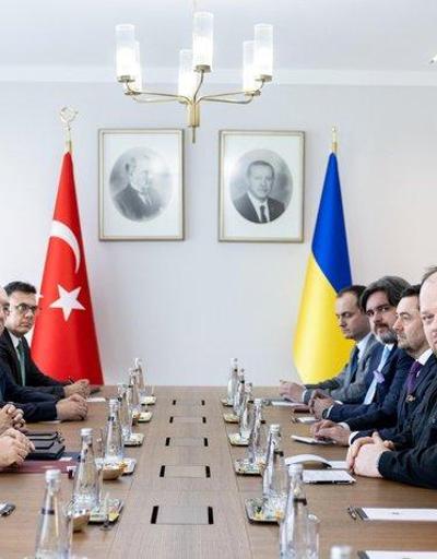 Bakan Fidan, Ukrayna Parlamentosu Başkanı Stefançuk ile görüştü