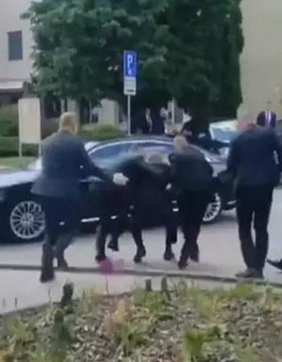 Slovakya Başbakanı Ficoya suikast girişimi Saldırı anının görüntüleri ortaya çıktı