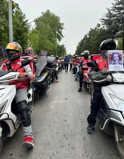 Motokuryelerden konvoylu protesto